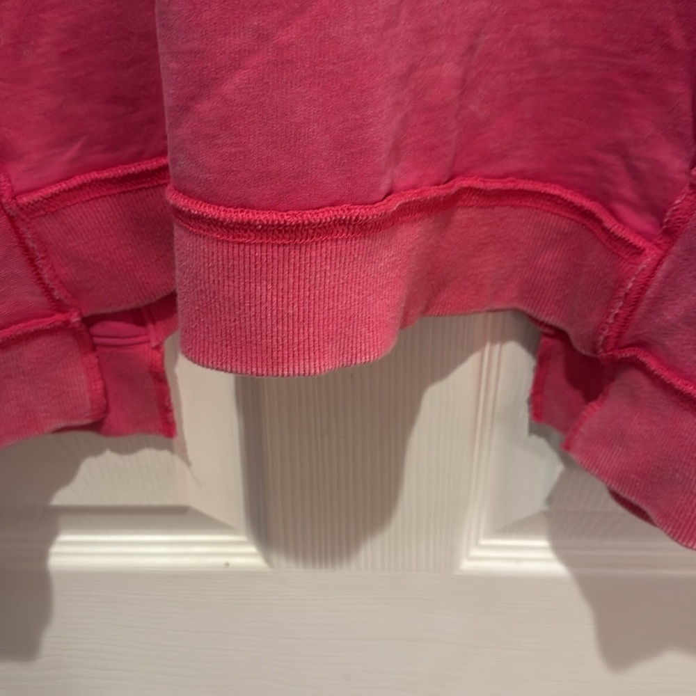 Malibu Pink Shirt Fantastic Fawn oversized short sleeve sweatshirt 🩷 Beachwear 🩷 - Picture 3 of 7